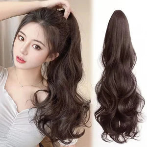 Long Wavy Claw Clip Ponytail Extension
