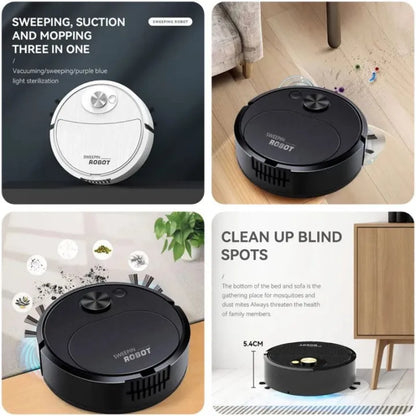 Smart Electric Sweeping Robot – 3-in-1 Vacuum, Mop & Dust Cleaner