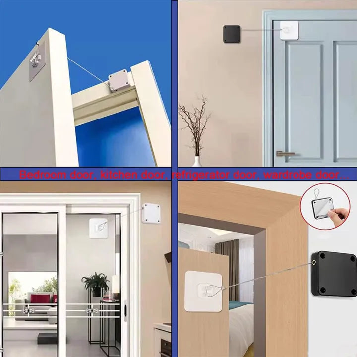 Punch-Free Automatic Sensor Door Closer
