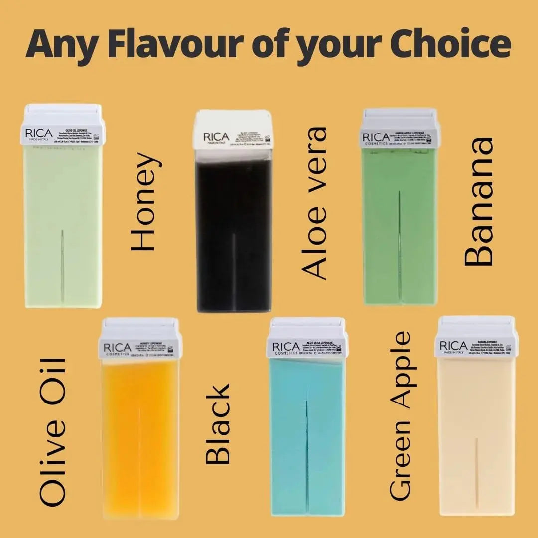 3 in 1 Rica Roll On Wax Deal (Random Flavour)