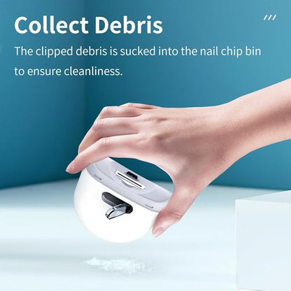 Adjustable USB Rechargeable Anti Pinch Automatic Electric Nail Clipper for Baby and Adult Use