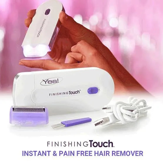 Yes Finishing Touch Laser Hair Remover – 2 in 1 Electric Trimmer & Hair Removal Machine