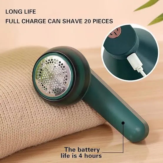 Wireless Fabric Shaver | 6-Blade Electric Lint Remover for Clothes