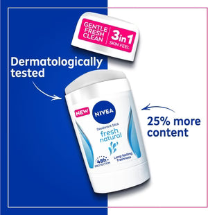 Nivea - Fresh Natural Deodorant Stick
