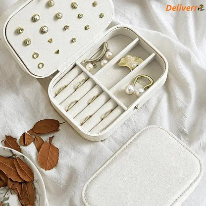 Double Layer Travel Jewelry Organizer