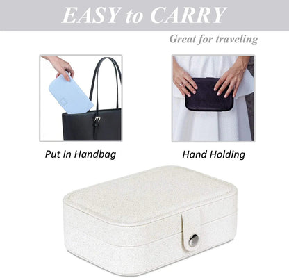 Double Layer Travel Jewelry Organizer