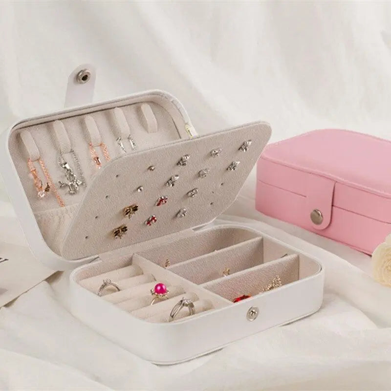 Double Layer Travel Jewelry Organizer