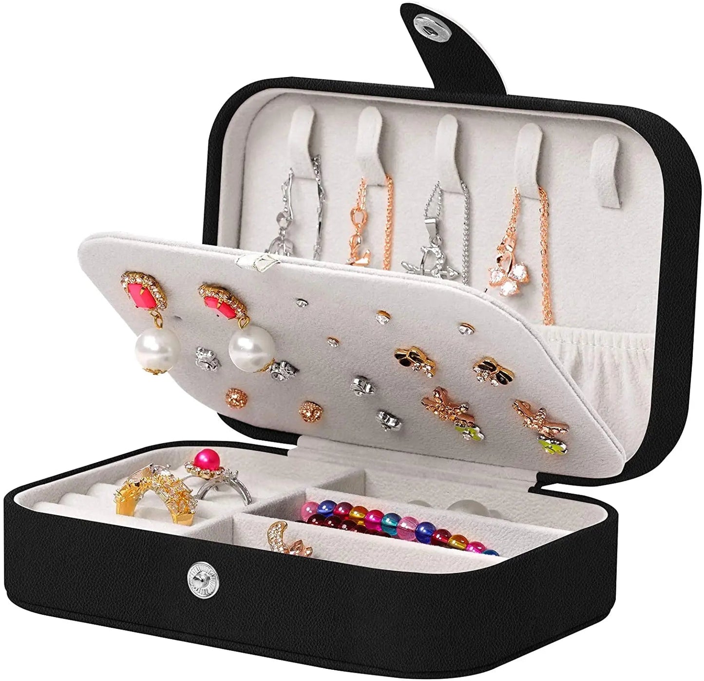 Double Layer Travel Jewelry Organizer