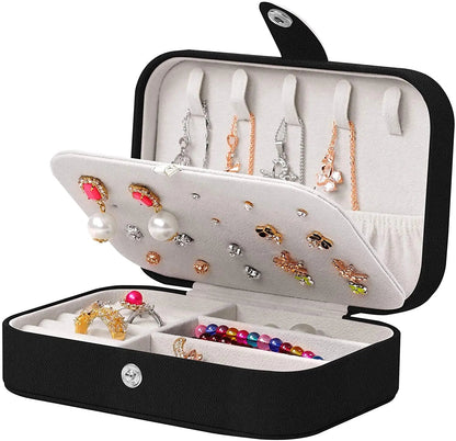 Double Layer Travel Jewelry Organizer