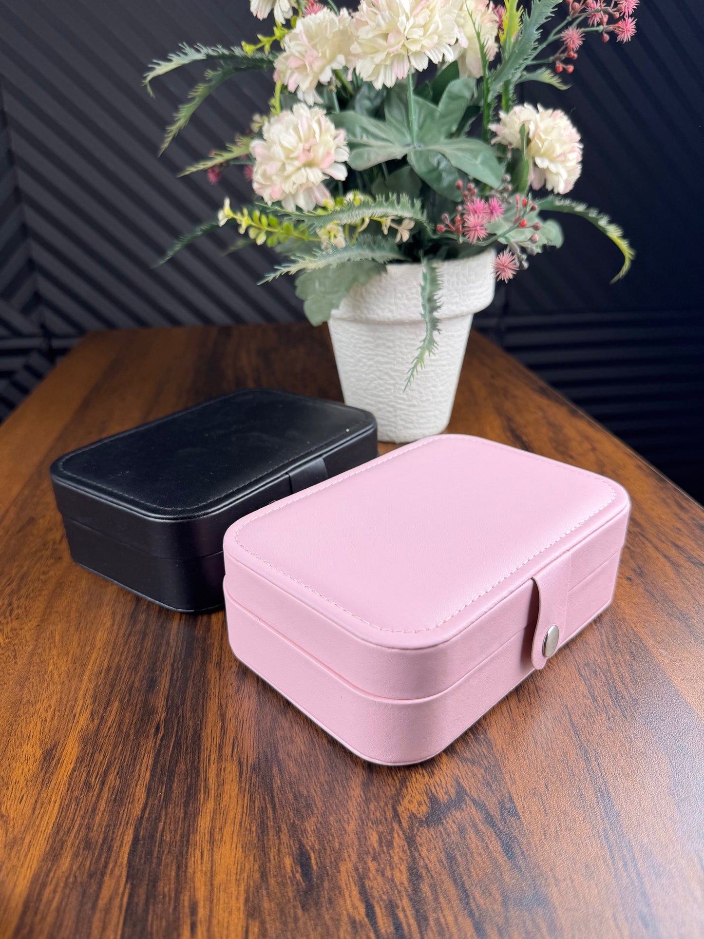 Double Layer Travel Jewelry Organizer