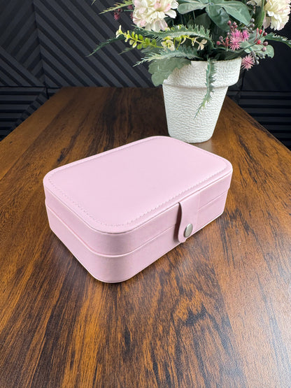 Double Layer Travel Jewelry Organizer