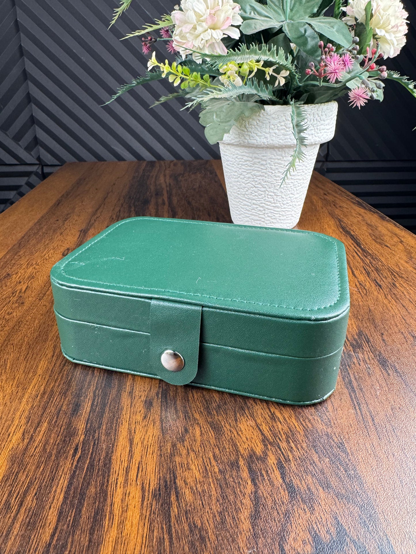 Double Layer Travel Jewelry Organizer