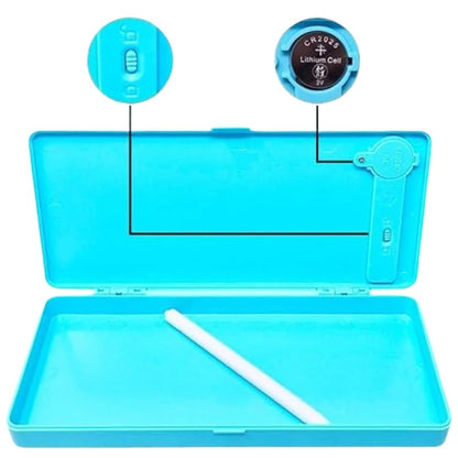 LCD Drawing Pen Case for Kids | Writing Tablet Pencil Box with Screen Lock & One-Key Erase