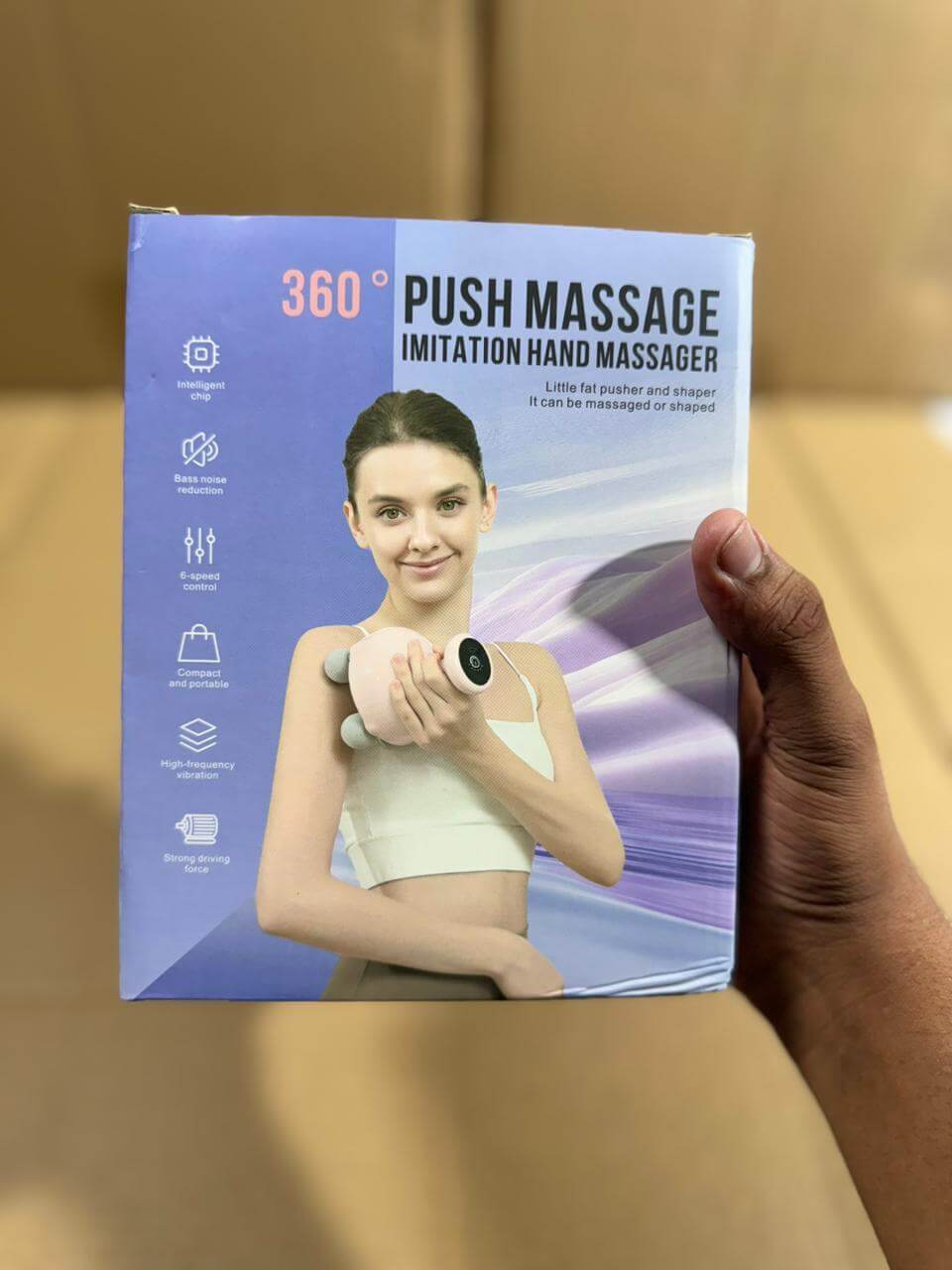 Handheld Deep Tissue Massager | Relieve Muscle Pain & Back Tension