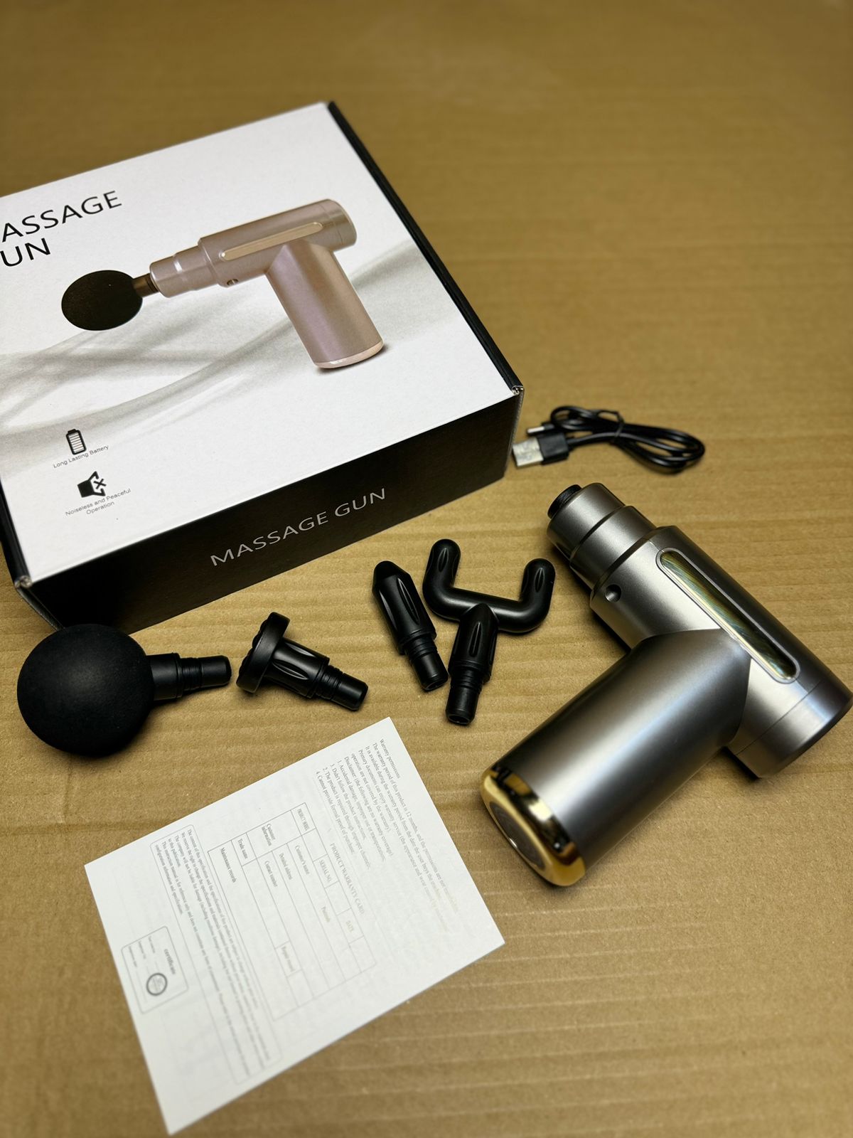 Portable Deep Tissue Massage Gun
