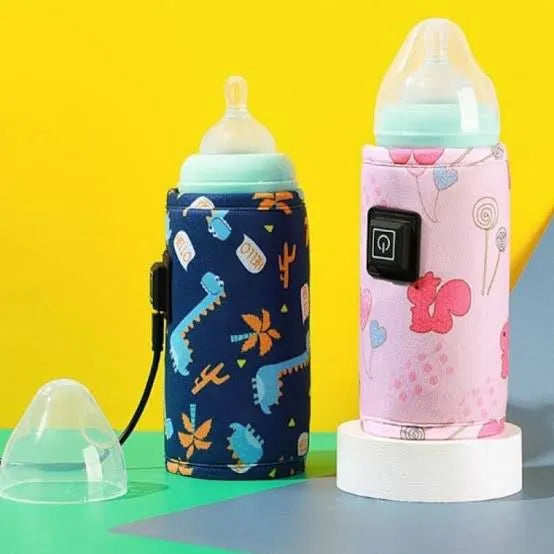 USB Baby Bottle Warmer Bag | Portable Feeder Warmer for Milk & Formula