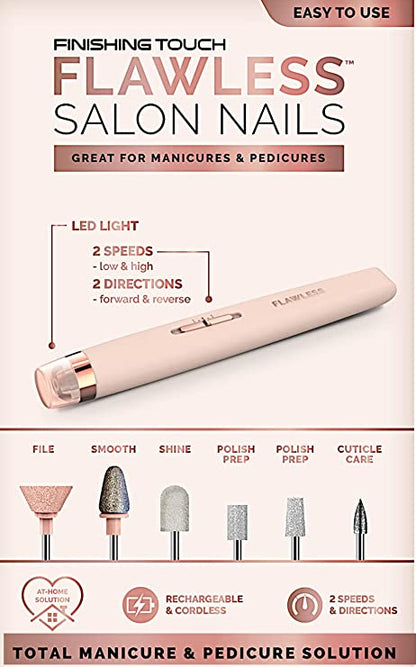 Complete Nails Kit and Electronic Nail File and Full Manicure and Pedicure Tool in Just Rs 999