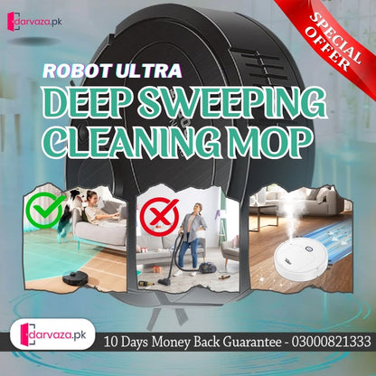 Automatic Robot Ultra Deep Sweeping Cleaning Mop For Home Use