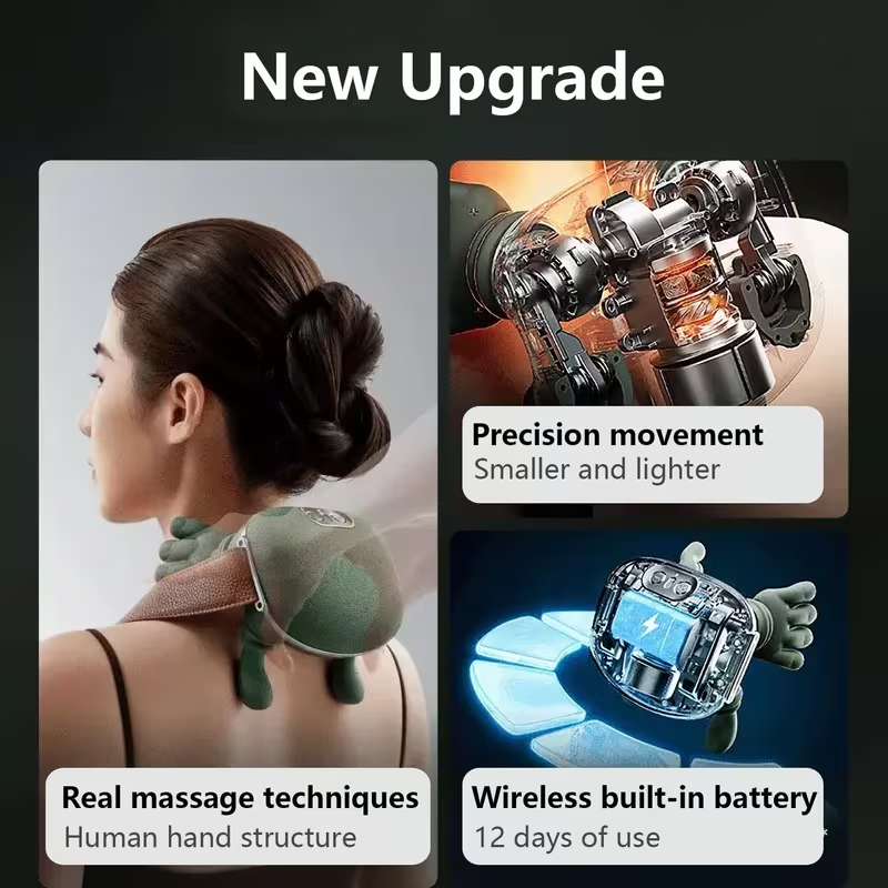 Shoulder & Neck Massager with Heat