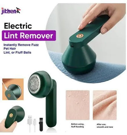 Wireless Fabric Shaver | 6-Blade Electric Lint Remover for Clothes