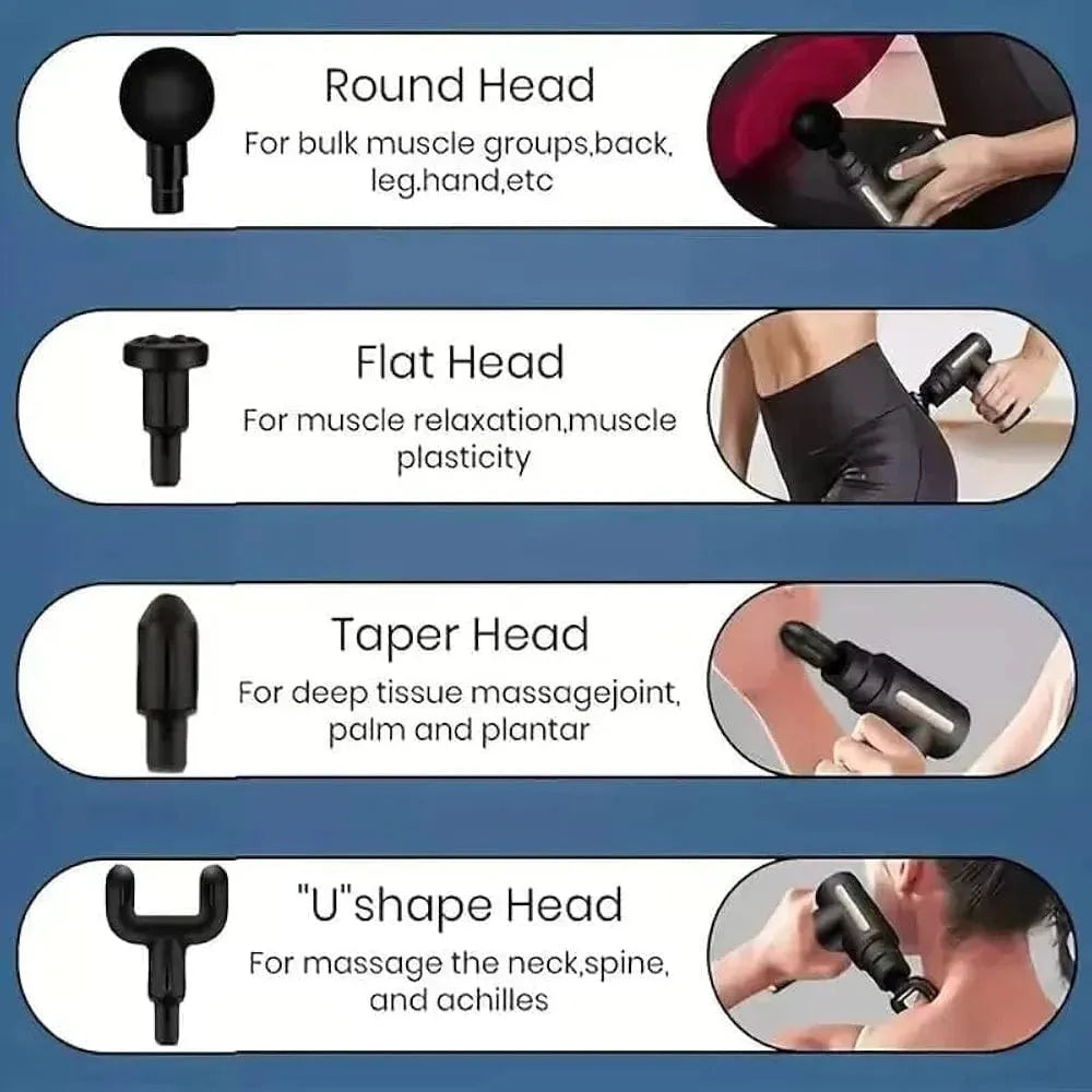 Portable Deep Tissue Massage Gun