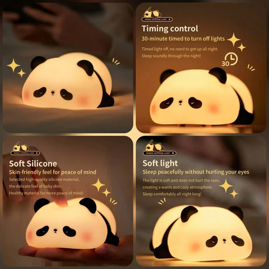 Panda Silicone Night Lamp