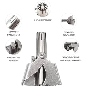 Stainless Steel Nose & Ear Trimmer